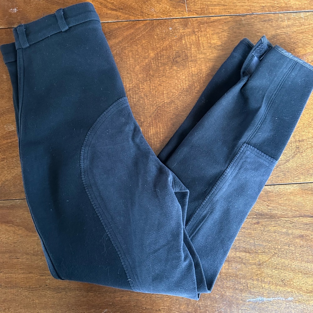 Pytchley  Aquator Black Knee Patch Equestrian Dressage Breeches – 27” Waist